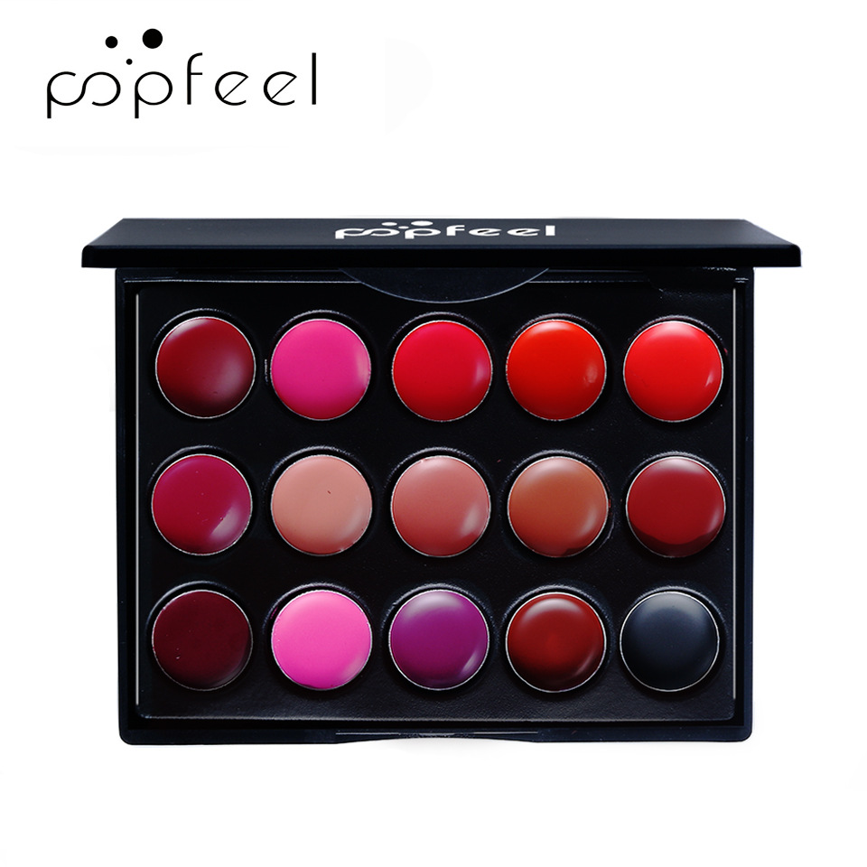 POPFEEL15 ألوان أحمر الشفاه لو - مراجعة Lip Tint Korean وسعره