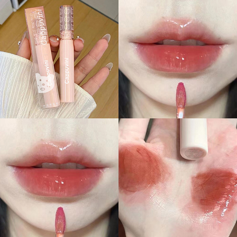 ملمع شفاه كوري أحمر كرزي مقاوم - مراجعة Lip Tint Korean وسعره