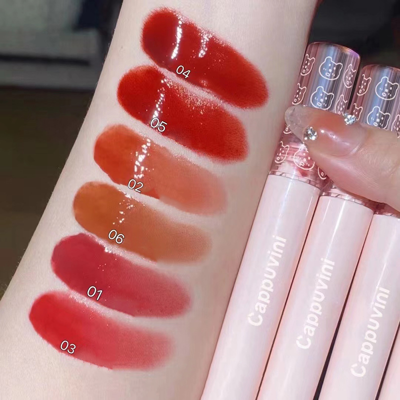 ملمع شفاه كوري أحمر كرزي مقاوم - مراجعة Lip Tint Korean وسعره